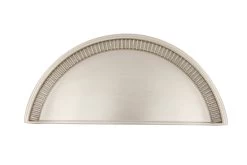 Cup Pull Soleil In Satin Nickel