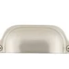 Cup Pull Farmhouse Medium In Satin Nickel -Nostalgic Warehouse Shop 761742 CPLFRM M SN MAIN