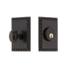 Neoclassical Single Cylinder Deadbolt In Timeless Bronze -Nostalgic Warehouse Shop AEDSGLAED TB
