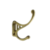 Classic Coat Hook In Antique Brass 2 Classic Coat Hook In Antique Brass -Nostalgic Warehouse Shop CHKCLS AB