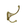 Classic Coat Hook In Unlacquered Brass -Nostalgic Warehouse Shop CHKCLS UB