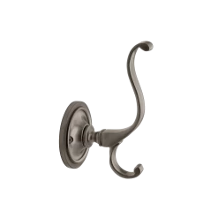Plain Coat Hook In Antique Pewter