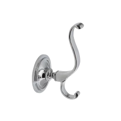 Plain Coat Hook In Bright Chrome