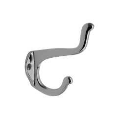 Schoolhouse Coat Hook In Bright Chrome