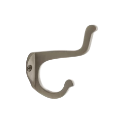 Schoolhouse Coat Hook In Satin Nickel
