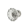 Crystal 1 3/8" Cabinet Knob In Polished Nickel -Nostalgic Warehouse Shop CKBCRY PN