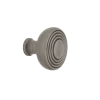 Deco Brass 1 3/8" Cabinet Knob In Antique Pewter