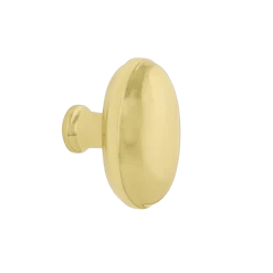 Homestead Brass 1 3/4" Cabinet Knob In Unlacquered Brass