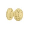 Meadows Brass 1 3/8" Cabinet Knob With Classic Rose In Polished Brass 1 Meadows Brass 1 3/8" Cabinet Knob With Classic Rose In Polished Brass -Nostalgic Warehouse Shop CKBMEACLA PB