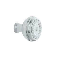 Meadows Brass 1 3/8" Cabinet Knob In Bright Chrome