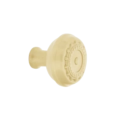 Meadows Brass 1 3/8" Cabinet Knob In Satin Brass