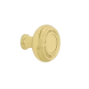 Mission Brass 1 3/8" Cabinet Knob In Polished Brass -Nostalgic Warehouse Shop CKBMIS PB