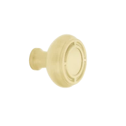Mission Brass 1 3/8" Cabinet Knob In Satin Brass