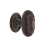 Victorian Brass 1 3/4" Cabinet Knob With Rope Rose In Timeless Bronze