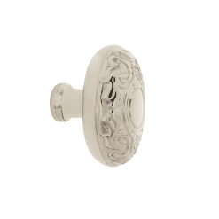 Victorian Brass 1 3/4" Cabinet Knob In Polished Nickel