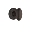 Classic Rosette With Homestead Knob In Timeless Bronze