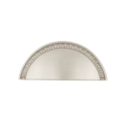 Cup Pull Egg & Dart In Satin Nickel