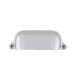 Cup Pull Farmhouse Large In Bright Chrome