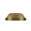 Cup Pull Farmhouse Medium In Antique Brass 1 Cup Pull Farmhouse Medium In Antique Brass -Nostalgic Warehouse Shop CPLFRMM AB