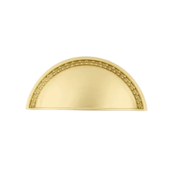 Cup Pull Meadows In Satin Brass