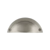 Plain Bin Pull In Satin Nickel -Nostalgic Warehouse Shop CPLPLN SN