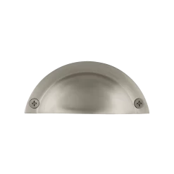 Plain Bin Pull In Satin Nickel