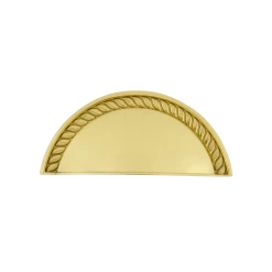 Cup Pull Rope In Polished Brass