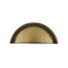 Cup Pull Soleil In Antique Brass