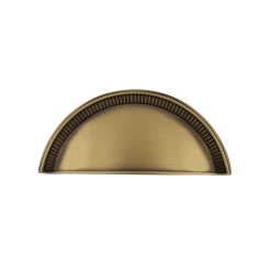 Cup Pull Soleil In Antique Brass