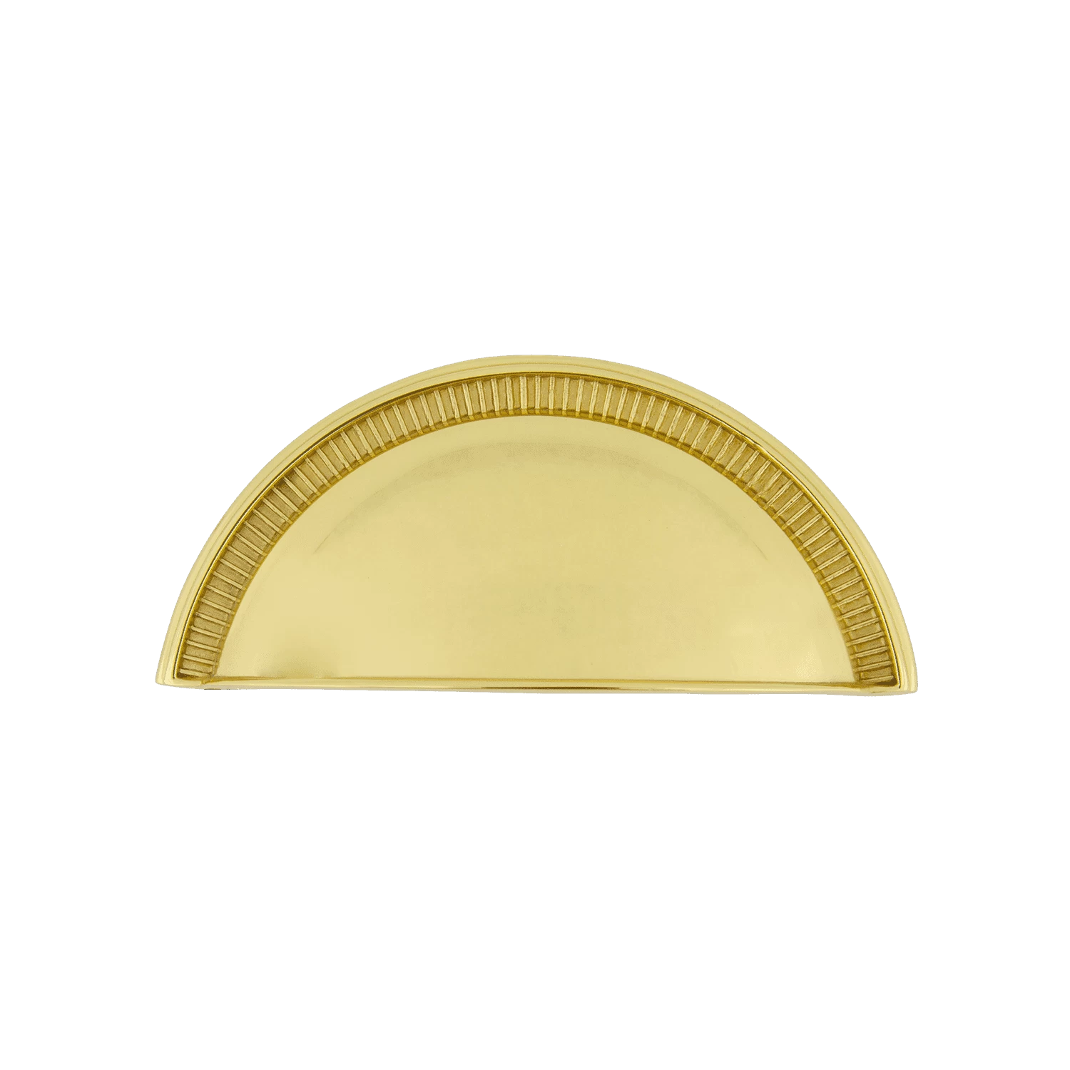 Cup Pull Soleil In Polished Brass 3 Cup Pull Soleil In Polished Brass