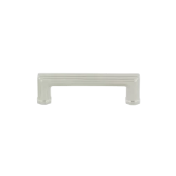 Carré Handle Pull 3" On Center In Polished Nickel