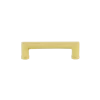 Carré Handle Pull 3" On Center In Unlacquered Brass -Nostalgic Warehouse Shop HPLCAR3 UB