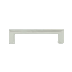 Carré Handle Pull 4" On Center In Polished Nickel