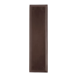 New York Pushplate In Oil-Rubbed Bronze