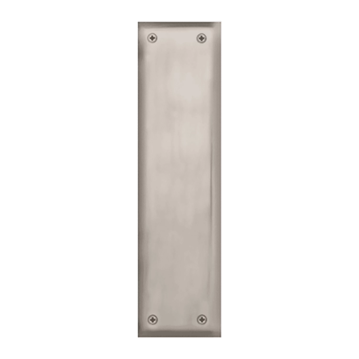 New York Pushplate In Satin Nickel 3 New York Pushplate In Satin Nickel