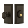 Studio Plate Single Cylinder Deadbolt In Oil-Rubbed Bronze 2 Studio Plate Single Cylinder Deadbolt In Oil-Rubbed Bronze -Nostalgic Warehouse Shop STUSGLSTU OB